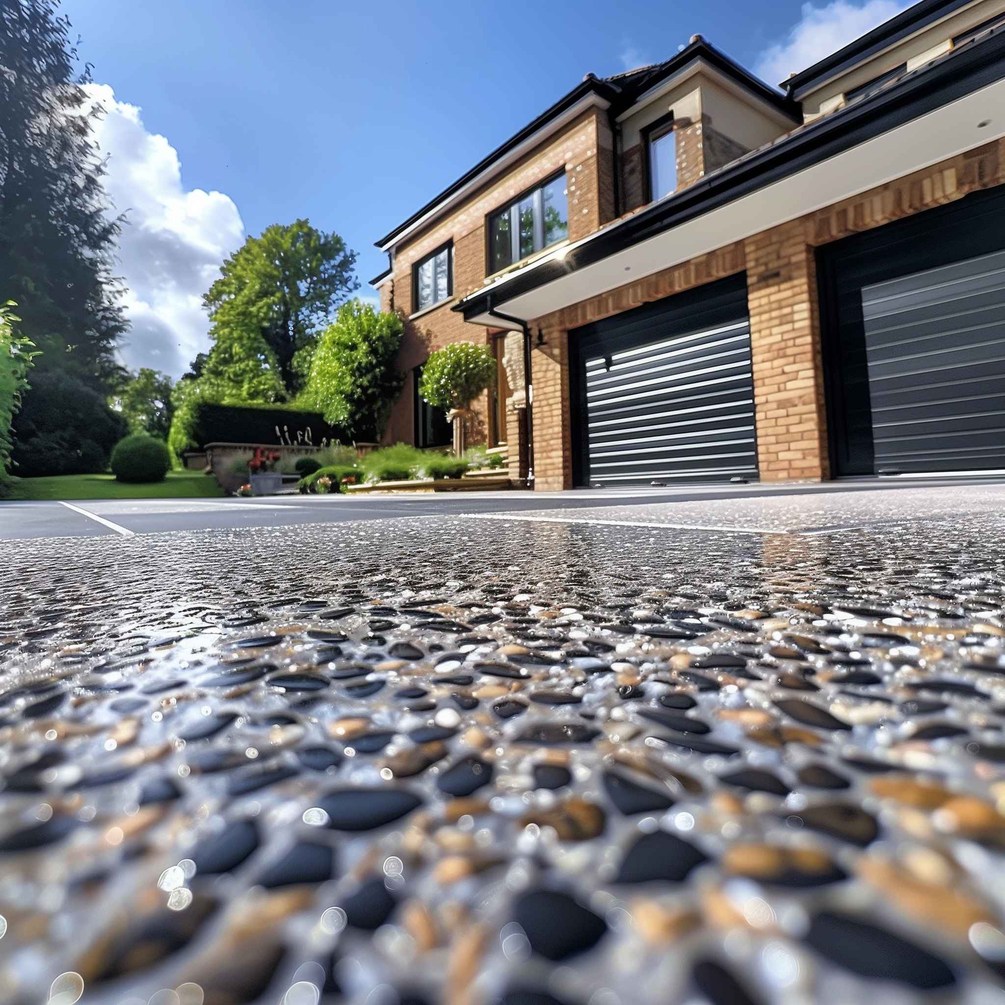 Resin driveway london